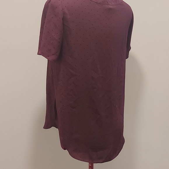 Hi-lo polka dot blouse - Picture 2 of 3